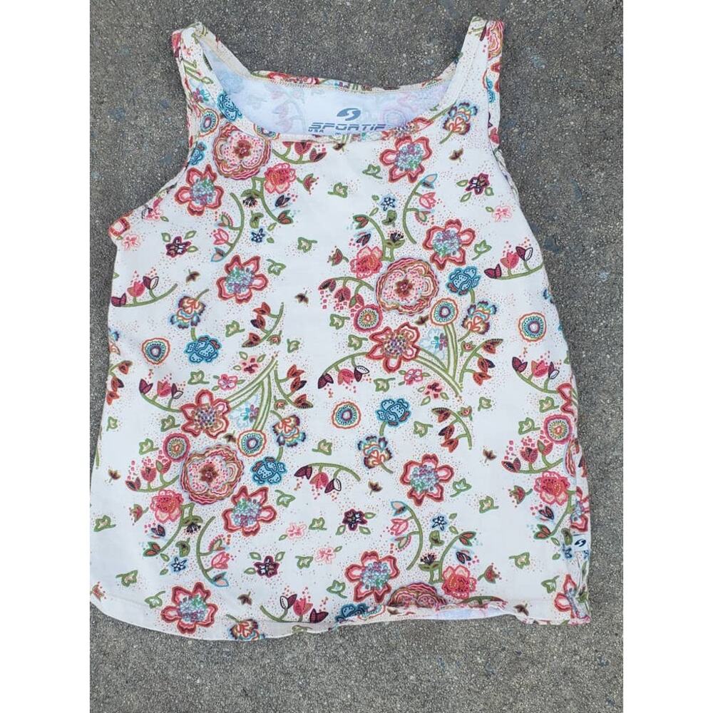 Sportif basic tank floral multicolor medium